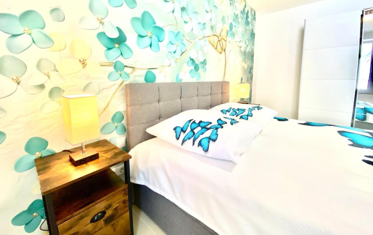 Mein Apartment Flowers Mit Kamin, Bis 10 Personen Frankenthal  Exteriör bild