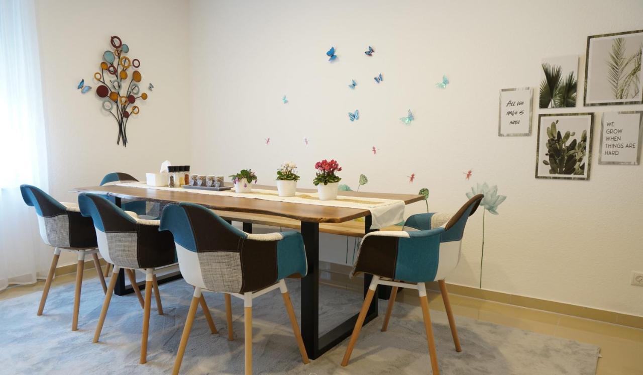 Mein Apartment Flowers Mit Kamin, Bis 10 Personen Frankenthal  Exteriör bild
