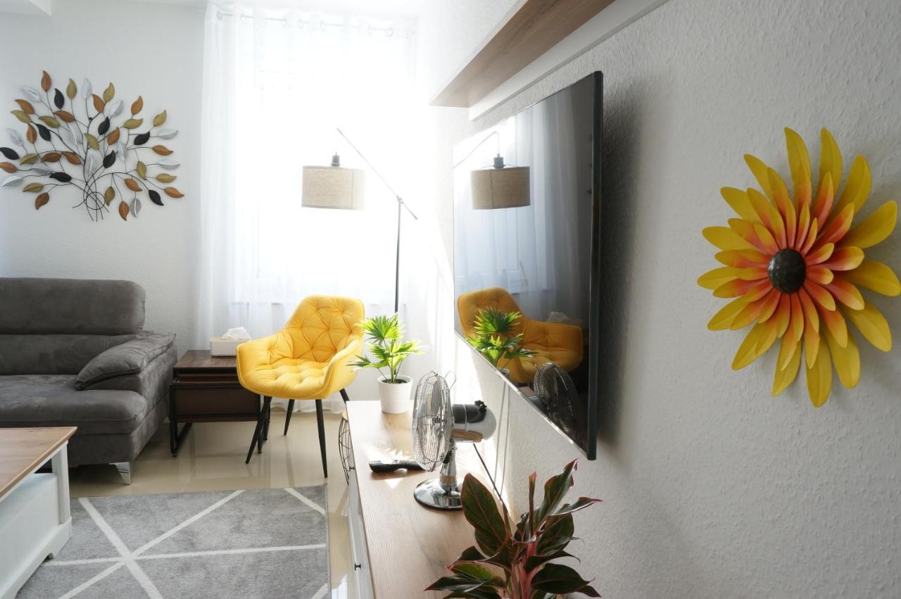 Mein Apartment Flowers Mit Kamin, Bis 10 Personen Frankenthal  Exteriör bild