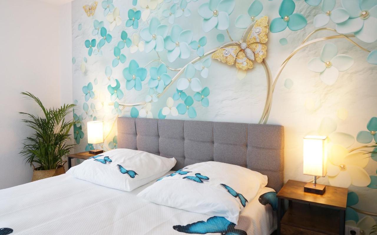Mein Apartment Flowers Mit Kamin, Bis 10 Personen Frankenthal  Exteriör bild
