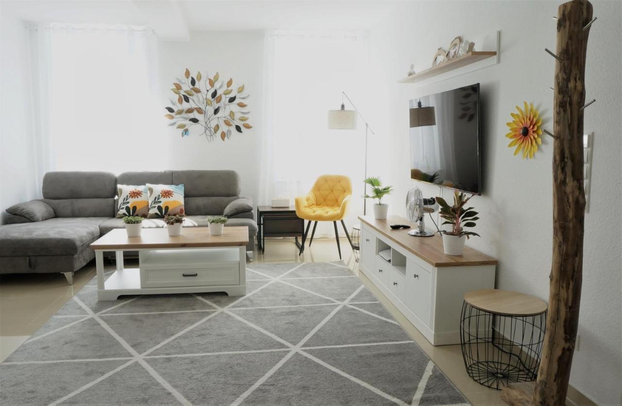 Mein Apartment Flowers Mit Kamin, Bis 10 Personen Frankenthal  Exteriör bild