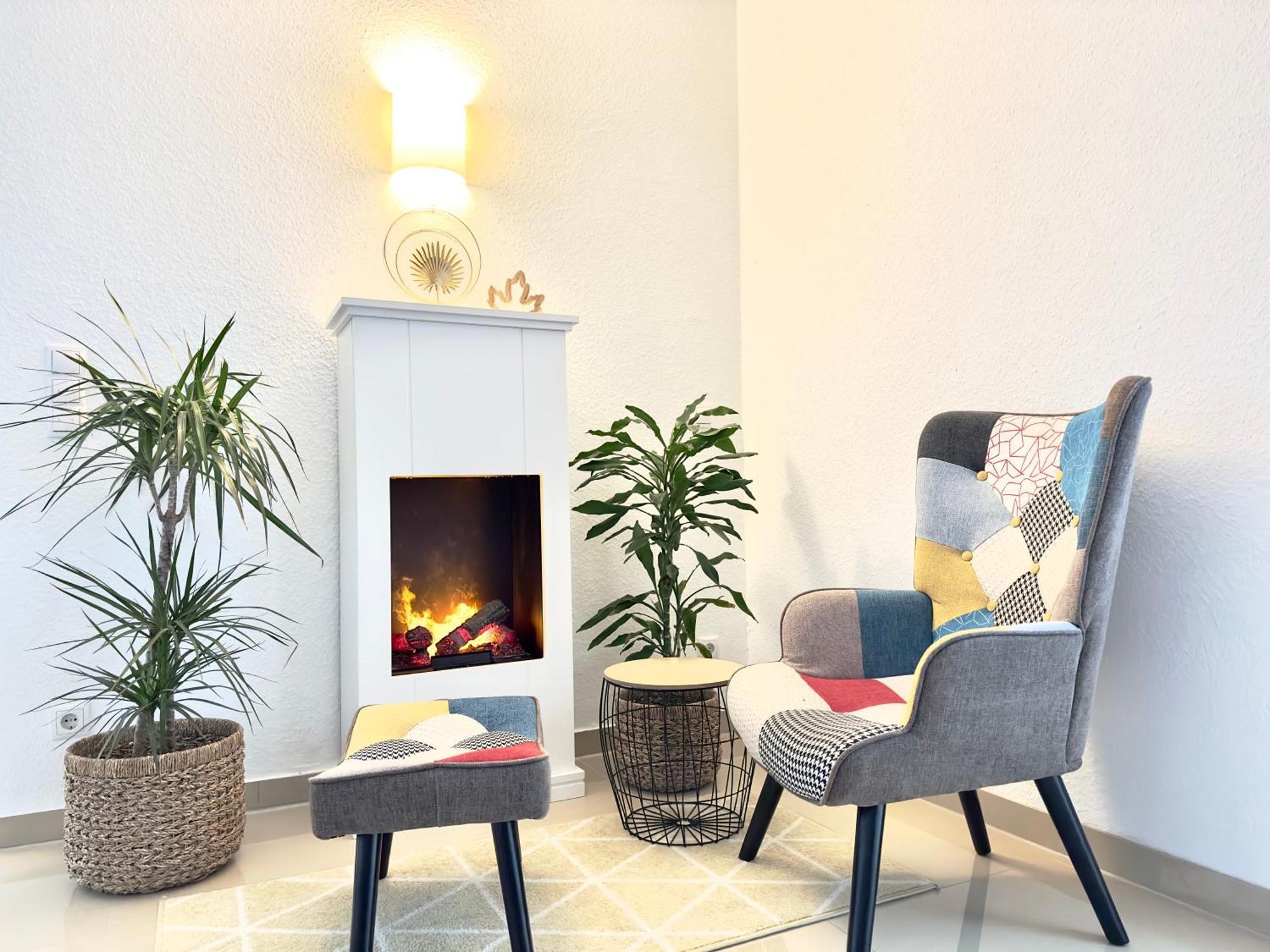 Mein Apartment Flowers Mit Kamin, Bis 10 Personen Frankenthal  Exteriör bild